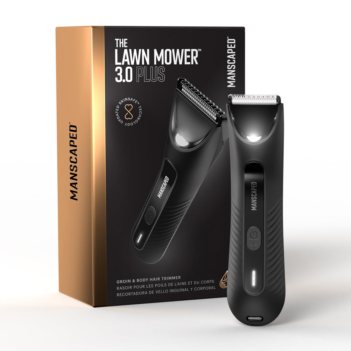 MANSCAPED® The Lawn Mower® Go Groin & Body Hair Trimmer (Mineral Blue)