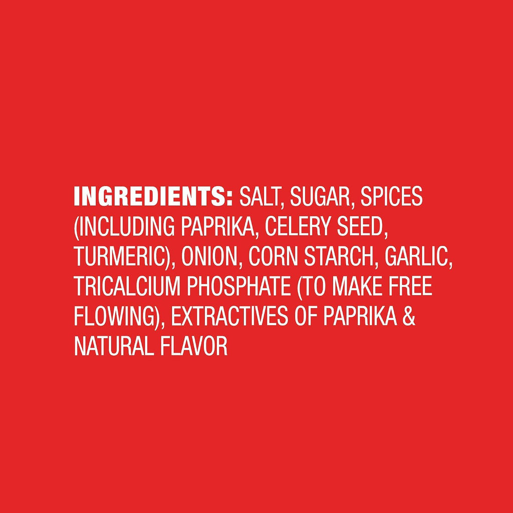 Lawry’s Seasoned Salt, No MSG Added, Kosher Certified, Staple, Versatile, All-Purpose Seasoning to Shake on Beef, Pork, or Poultry, 16 oz