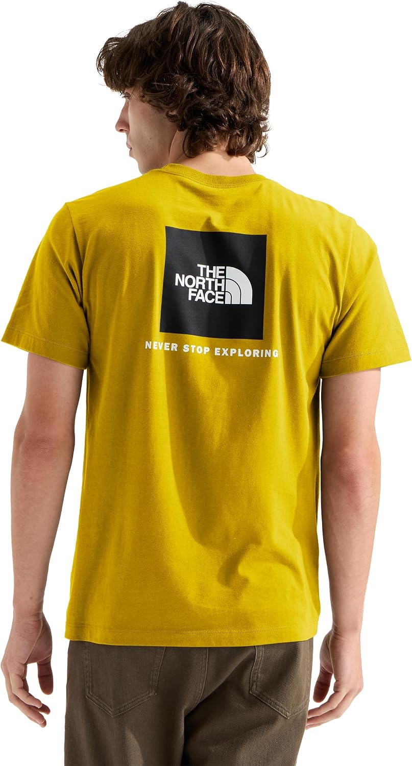 THE NORTH FACE Men's Core Box NSE Short Sleeve Tee | Branded T-shirt With a Ribbed Collar
