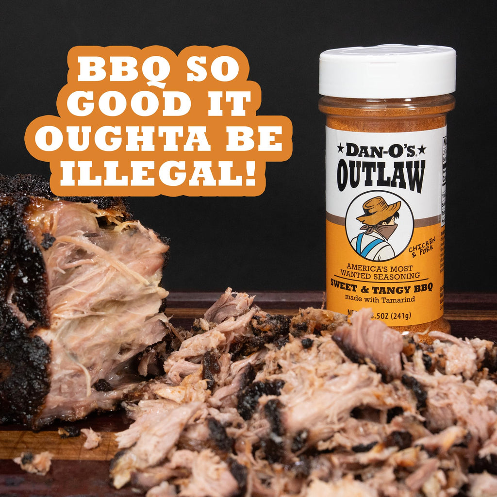 Dan-O’s Outlaw Butter Dust Seasoning – 6.9 oz – Buttery All Purpose Seasoning for Chicken, Vegetables & Popcorn – Sugar Free, Zero Calorie Dry Spice Blend