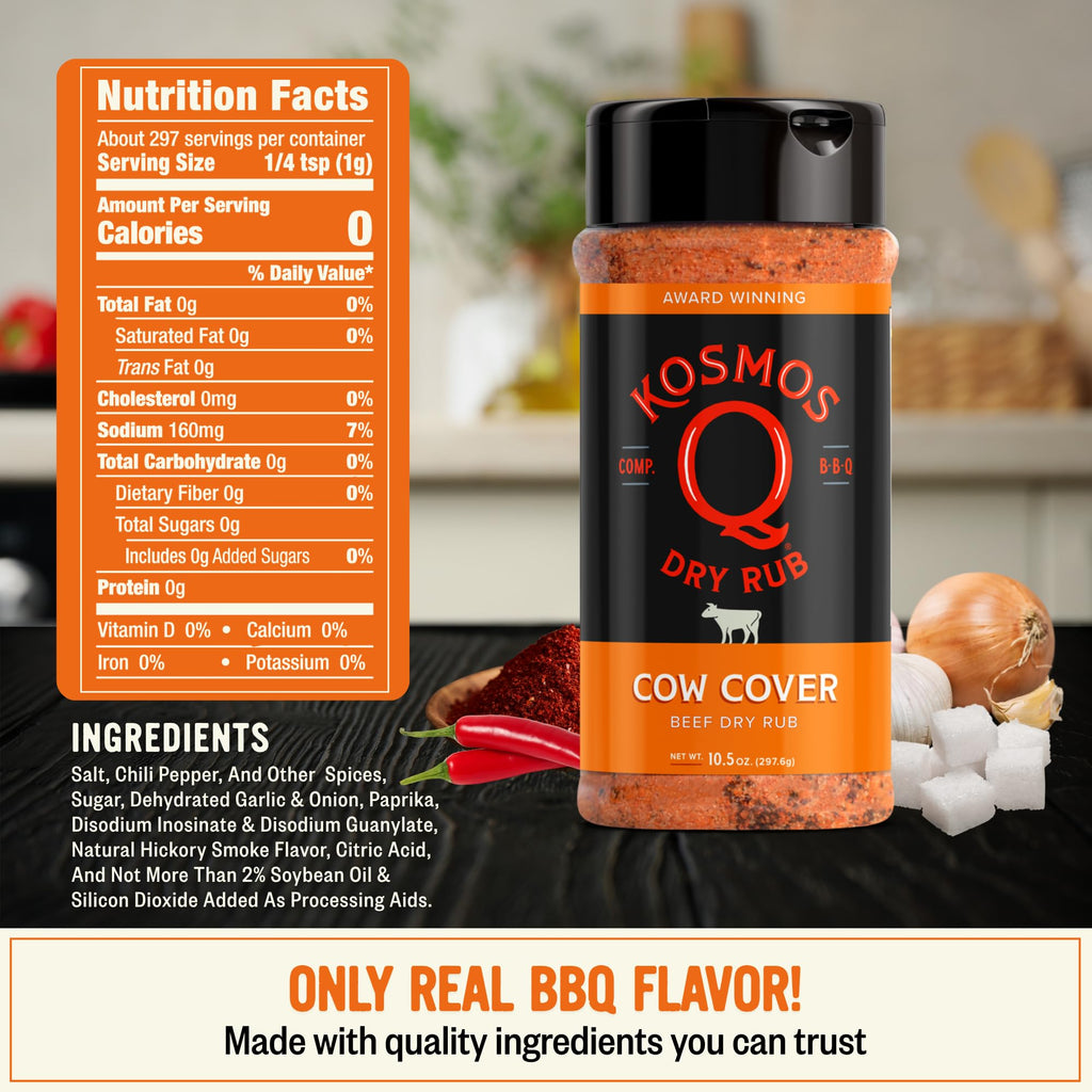 Kosmos Q Dirty Bird BBQ Dry Rub, Sweet & Spicy, 11 Oz