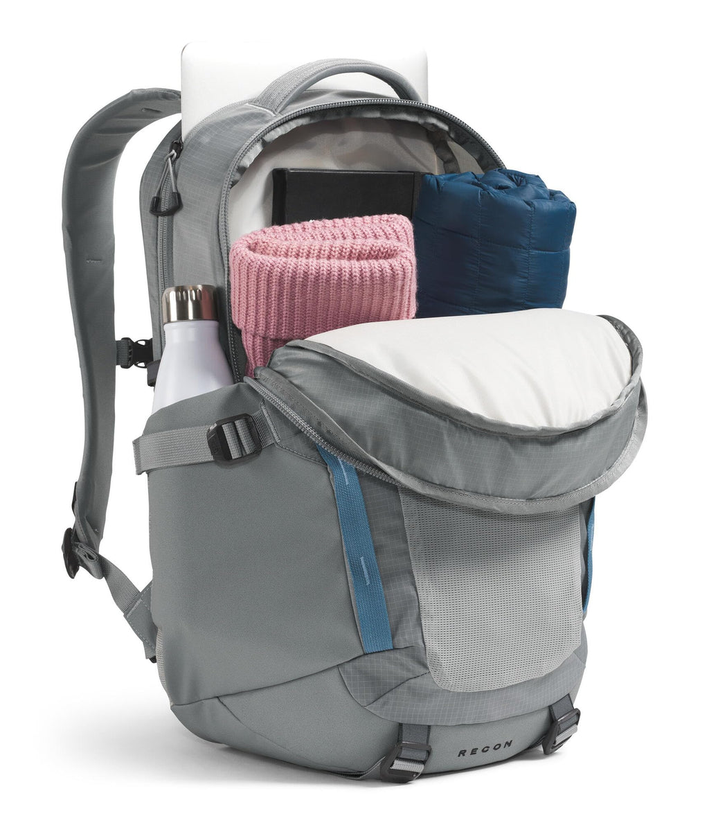 The North Face Recon Everyday Laptop Backpack, Duck Grn/New Taupe Grn, OSFA