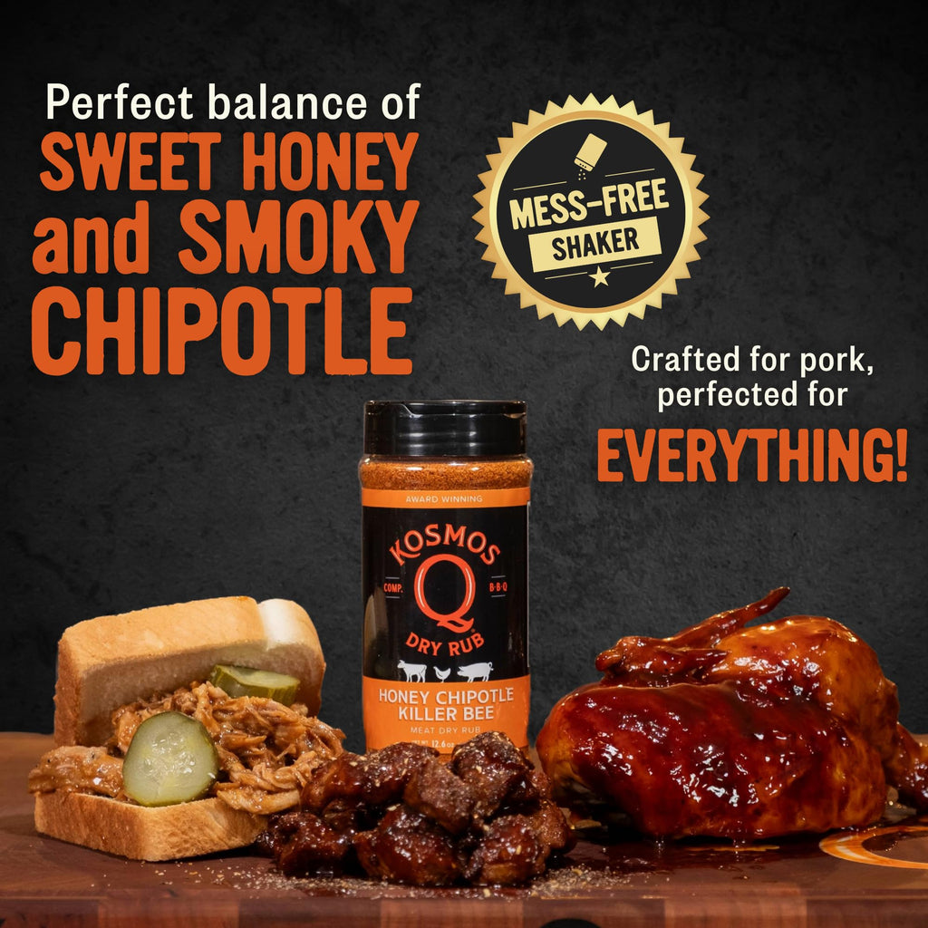 Kosmos Q Dirty Bird BBQ Dry Rub, Sweet & Spicy, 11 Oz