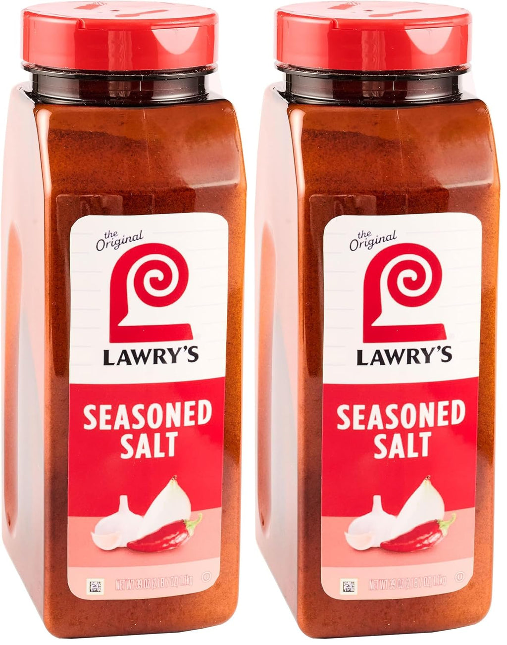 Lawry’s Seasoned Salt, No MSG Added, Kosher Certified, Staple, Versatile, All-Purpose Seasoning to Shake on Beef, Pork, or Poultry, 16 oz