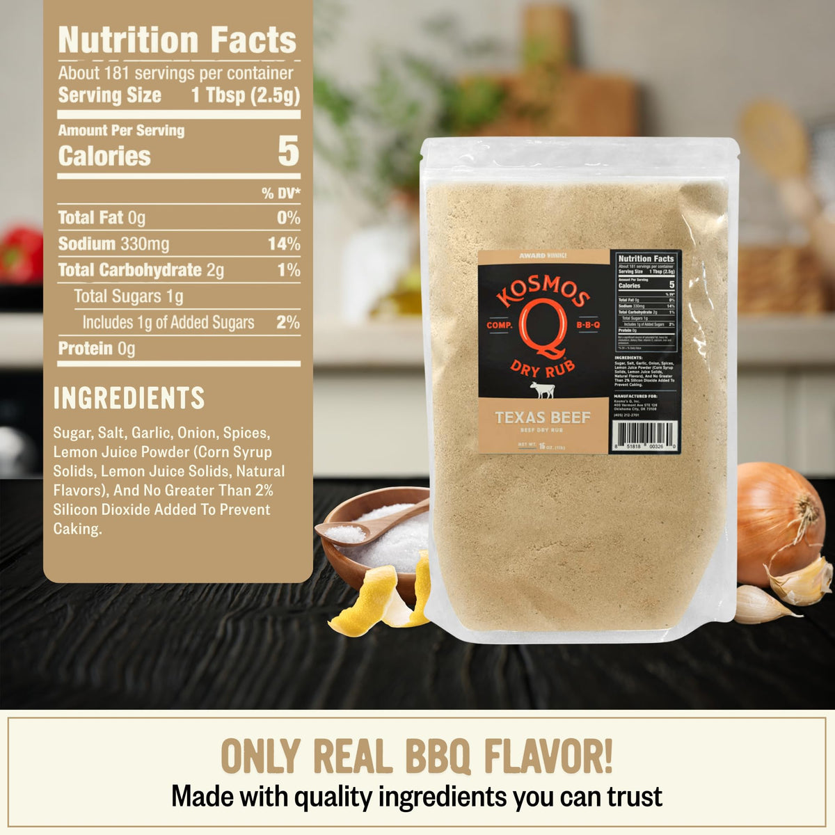 Kosmos Q Dirty Bird BBQ Dry Rub, Sweet & Spicy, 11 Oz