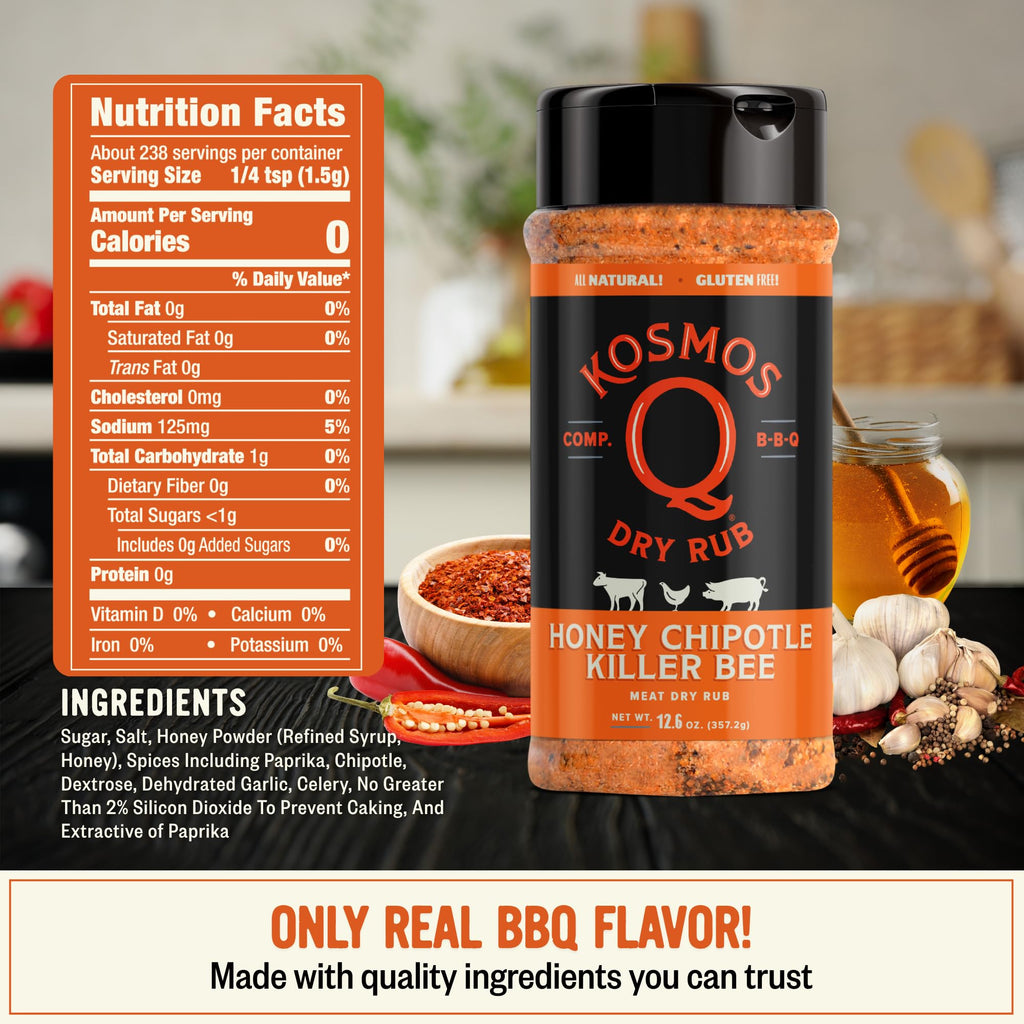 Kosmos Q Dirty Bird BBQ Dry Rub, Sweet & Spicy, 11 Oz