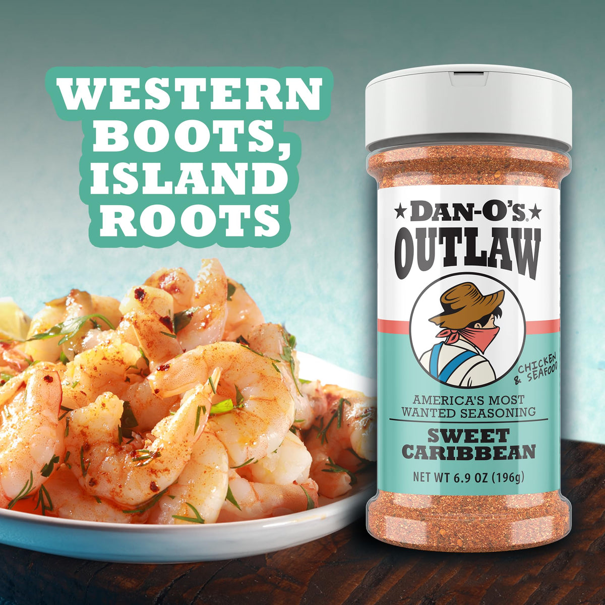 Dan-O’s Outlaw Butter Dust Seasoning – 6.9 oz – Buttery All Purpose Seasoning for Chicken, Vegetables & Popcorn – Sugar Free, Zero Calorie Dry Spice Blend