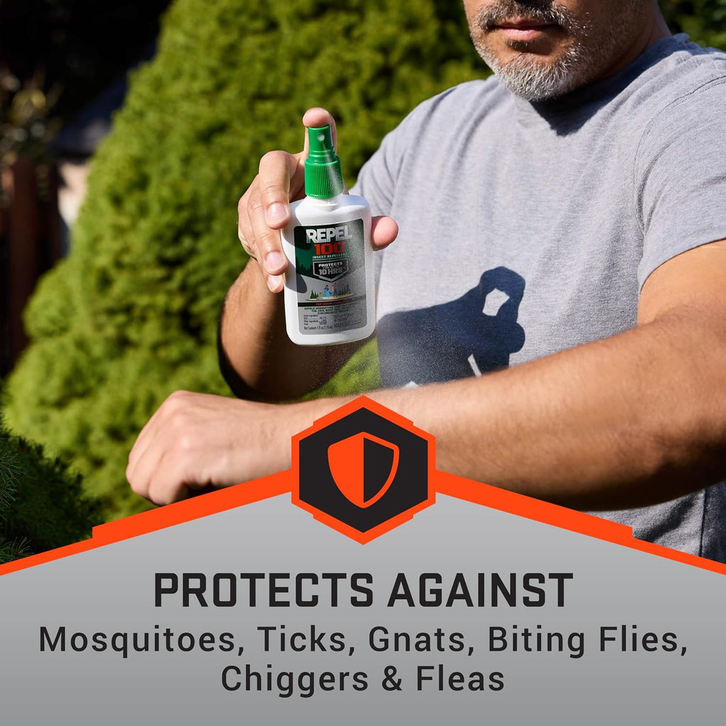 Repel 100 Mosquito & Insect Repellent 4 Oz, 98% DEET