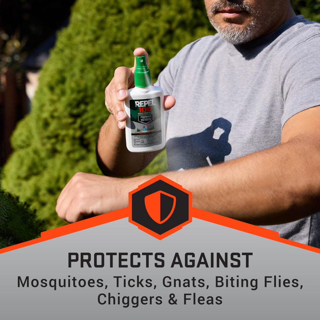 Repel 100 Mosquito & Insect Repellent 4 Oz, 98% DEET