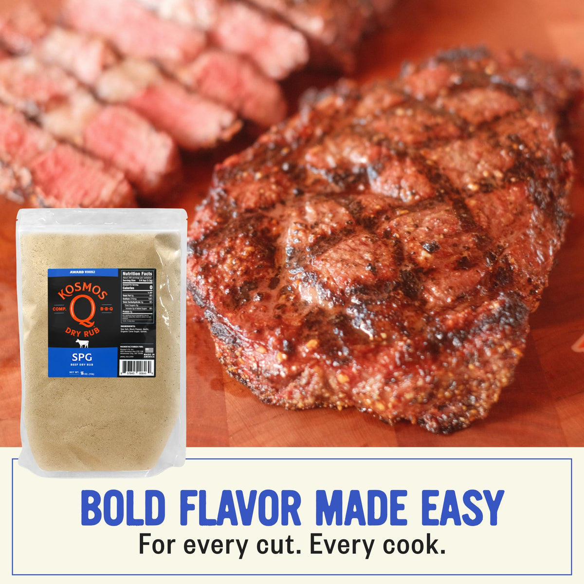 Kosmos Q Dirty Bird BBQ Dry Rub, Sweet & Spicy, 11 Oz