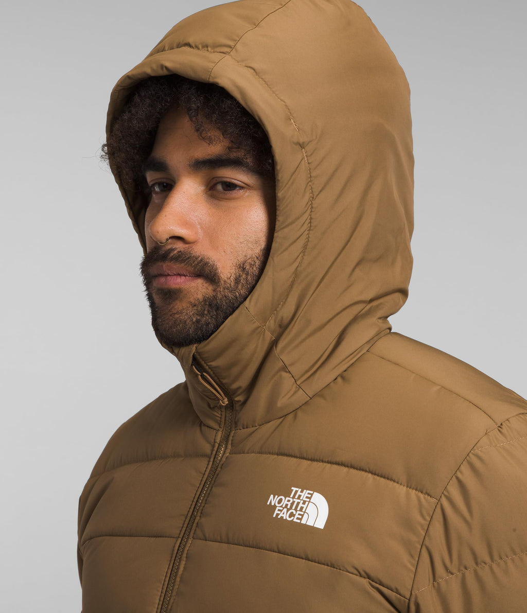 THE NORTH FACE Men's Aconcagua 3 Hooded Jacket | Insulated, Wind & Water Resistant, Attached 3 Piece Hood With Cinch Cord