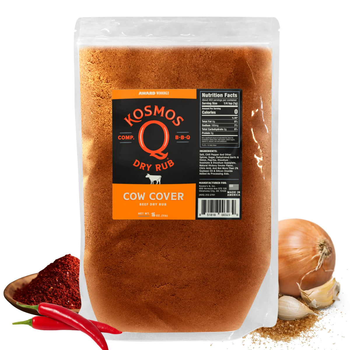 Kosmos Q Dirty Bird BBQ Dry Rub, Sweet & Spicy, 11 Oz