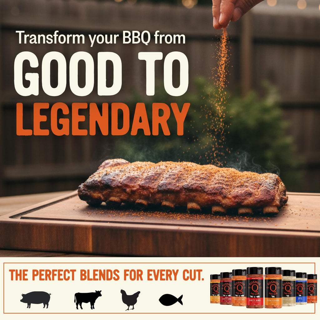 Kosmos Q Dirty Bird BBQ Dry Rub, Sweet & Spicy, 11 Oz