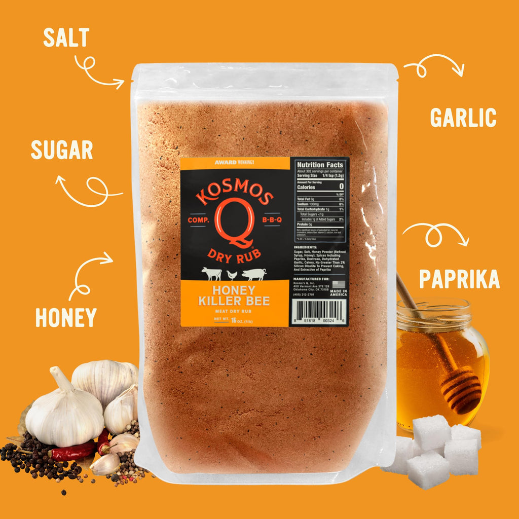 Kosmos Q Dirty Bird BBQ Dry Rub, Sweet & Spicy, 11 Oz