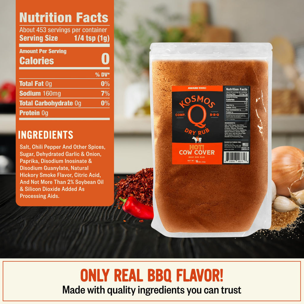Kosmos Q Dirty Bird BBQ Dry Rub, Sweet & Spicy, 11 Oz