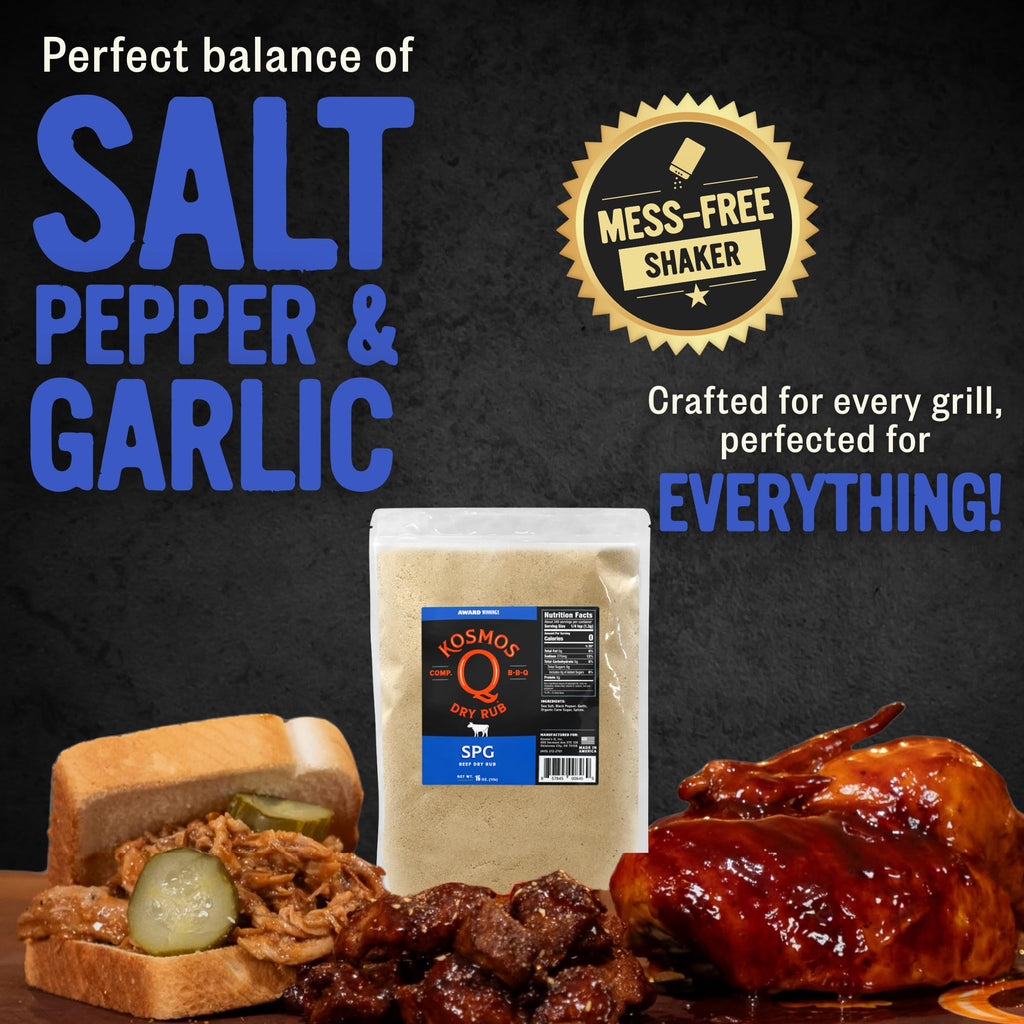 Kosmos Q Dirty Bird BBQ Dry Rub, Sweet & Spicy, 11 Oz