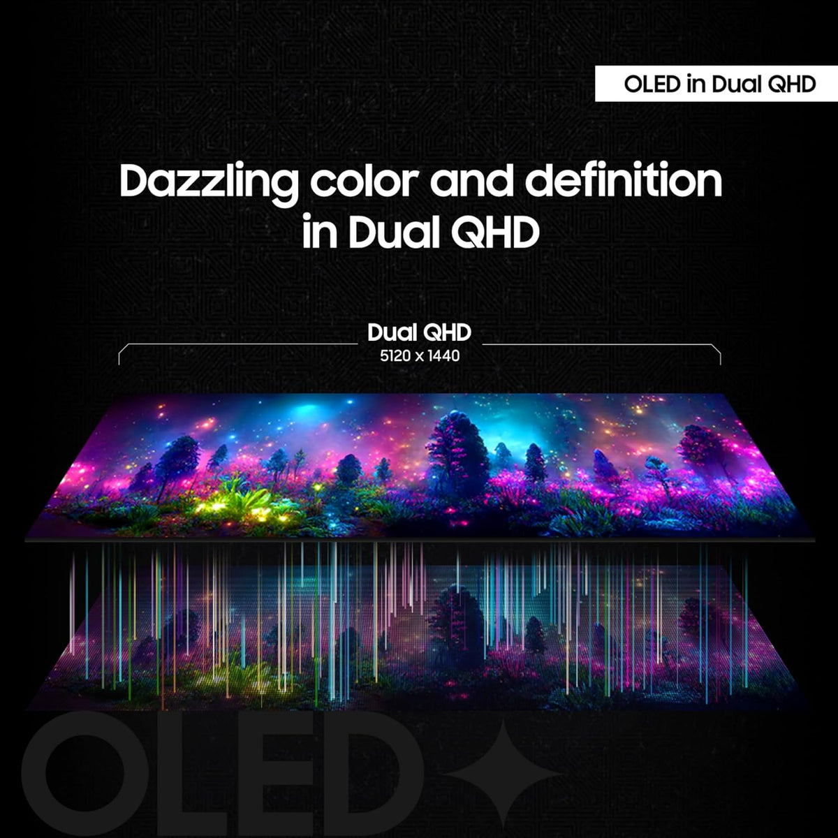 Samsung 49" Odyssey OLED G9 (G91SD) Dual QHD QD-OLED Curved Gaming Monitor