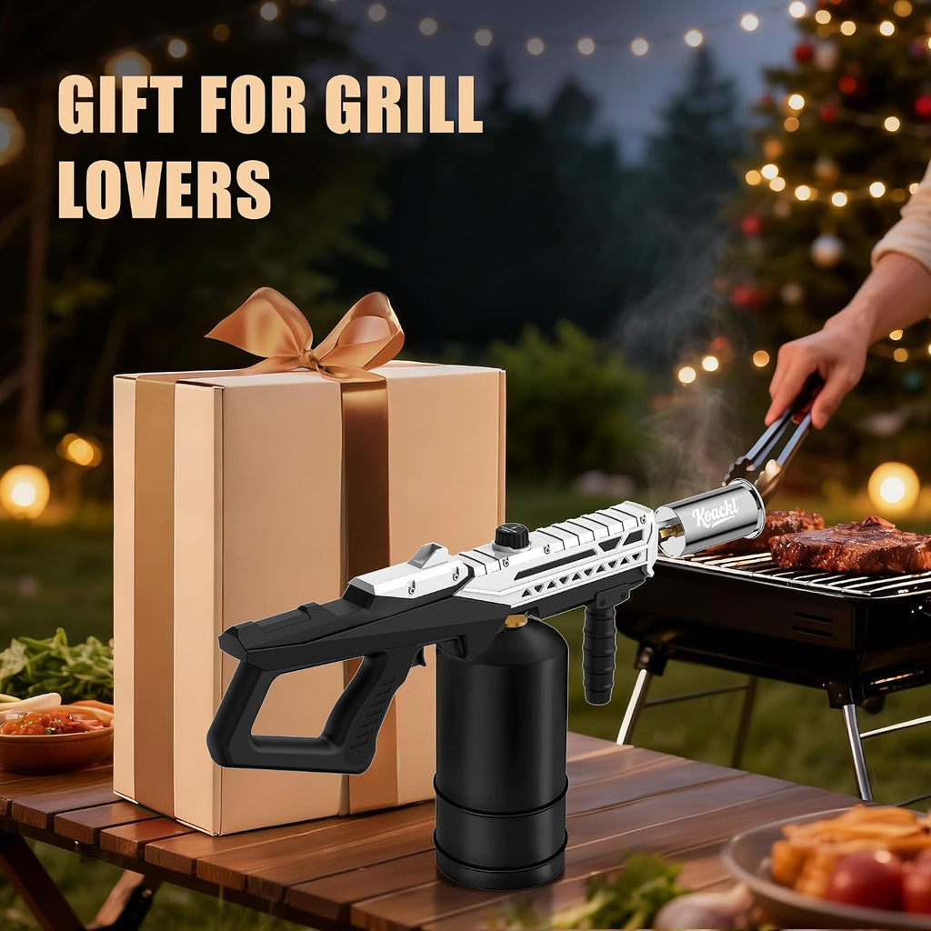 KOACKL 24" CSA Certified Propane Torch Gun 2372°F Adjustable Flame for BBQ