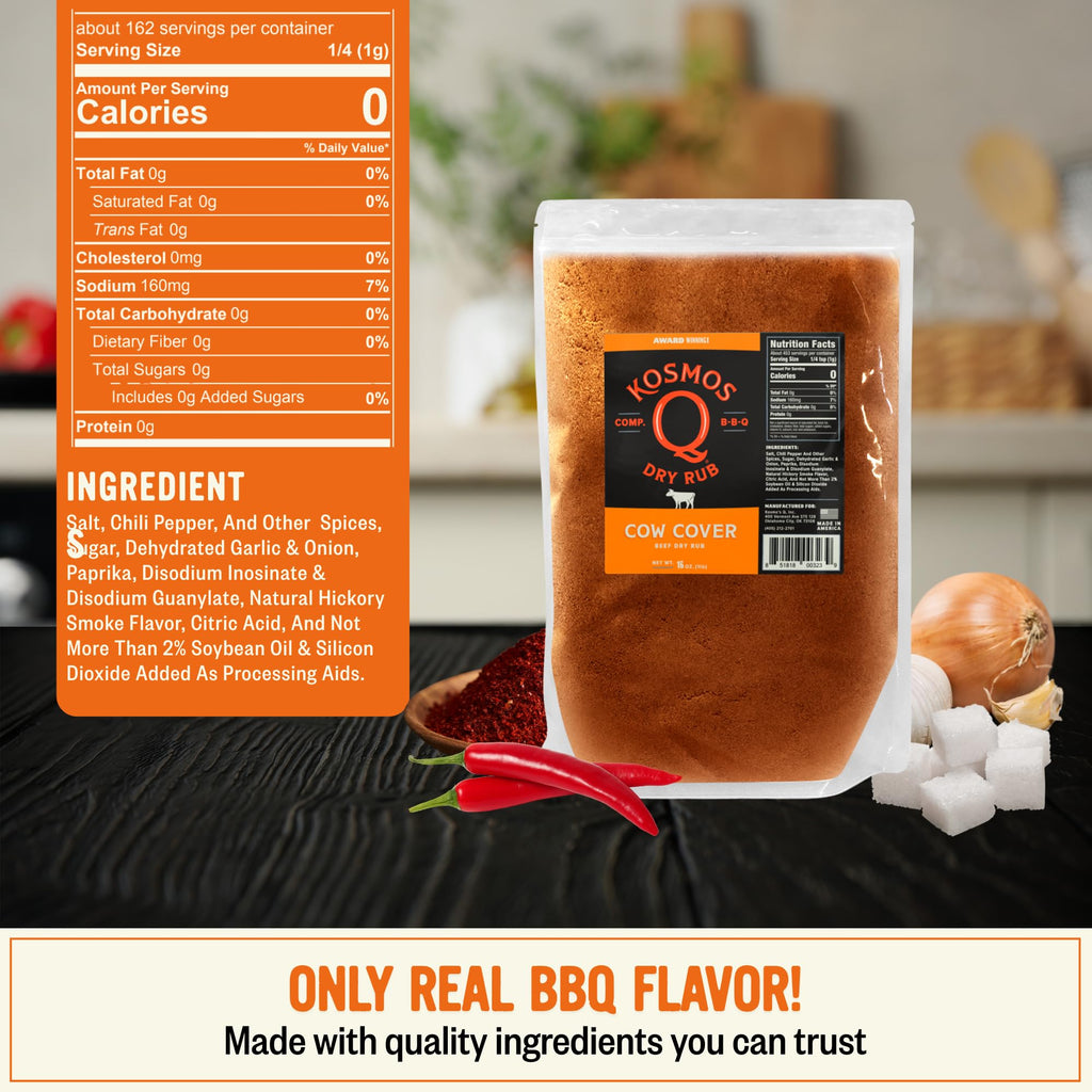 Kosmos Q Dirty Bird BBQ Dry Rub, Sweet & Spicy, 11 Oz