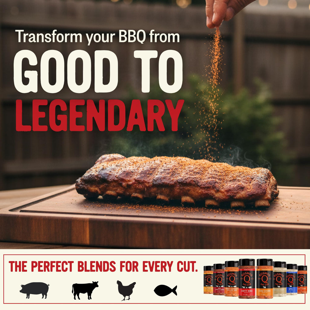 Kosmos Q Dirty Bird BBQ Dry Rub, Sweet & Spicy, 11 Oz