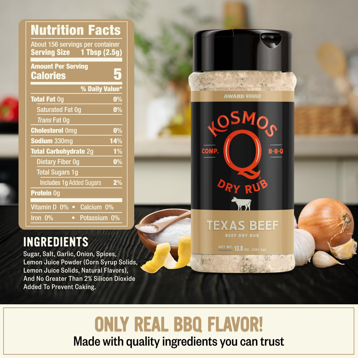 Kosmos Q Dirty Bird BBQ Dry Rub, Sweet & Spicy, 11 Oz