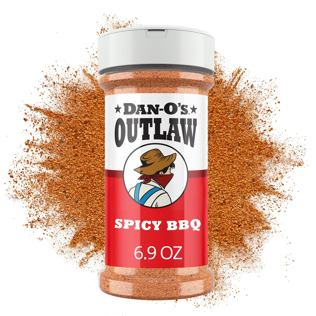 Dan-O’s Outlaw Butter Dust Seasoning – 6.9 oz – Buttery All Purpose Seasoning for Chicken, Vegetables & Popcorn – Sugar Free, Zero Calorie Dry Spice Blend