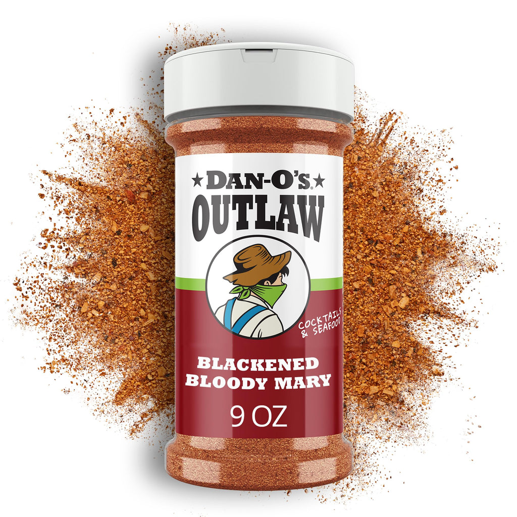 Dan-O’s Outlaw Butter Dust Seasoning – 6.9 oz – Buttery All Purpose Seasoning for Chicken, Vegetables & Popcorn – Sugar Free, Zero Calorie Dry Spice Blend