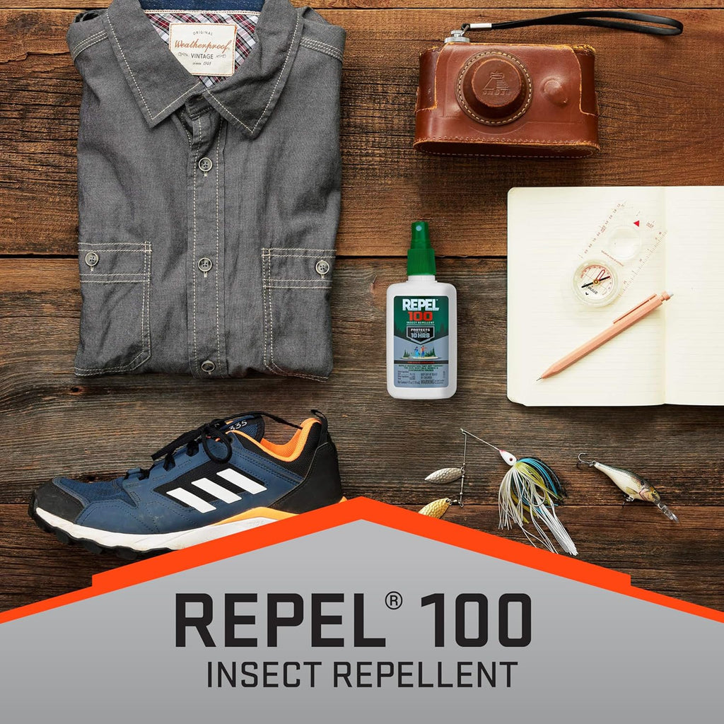Repel 100 Mosquito & Insect Repellent 4 Oz, 98% DEET