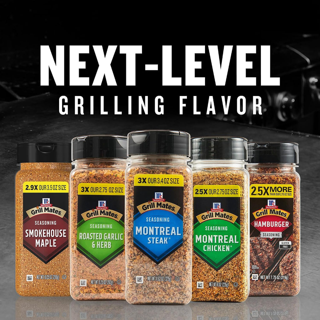 McCormick Grill Mates Montreal Steak Seasoning, No MSG Added, 11.62 Oz