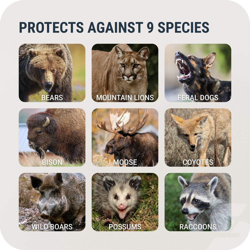 SABRE Frontiersman MAX Bear Spray, EPA Registered for 9 Animal Species