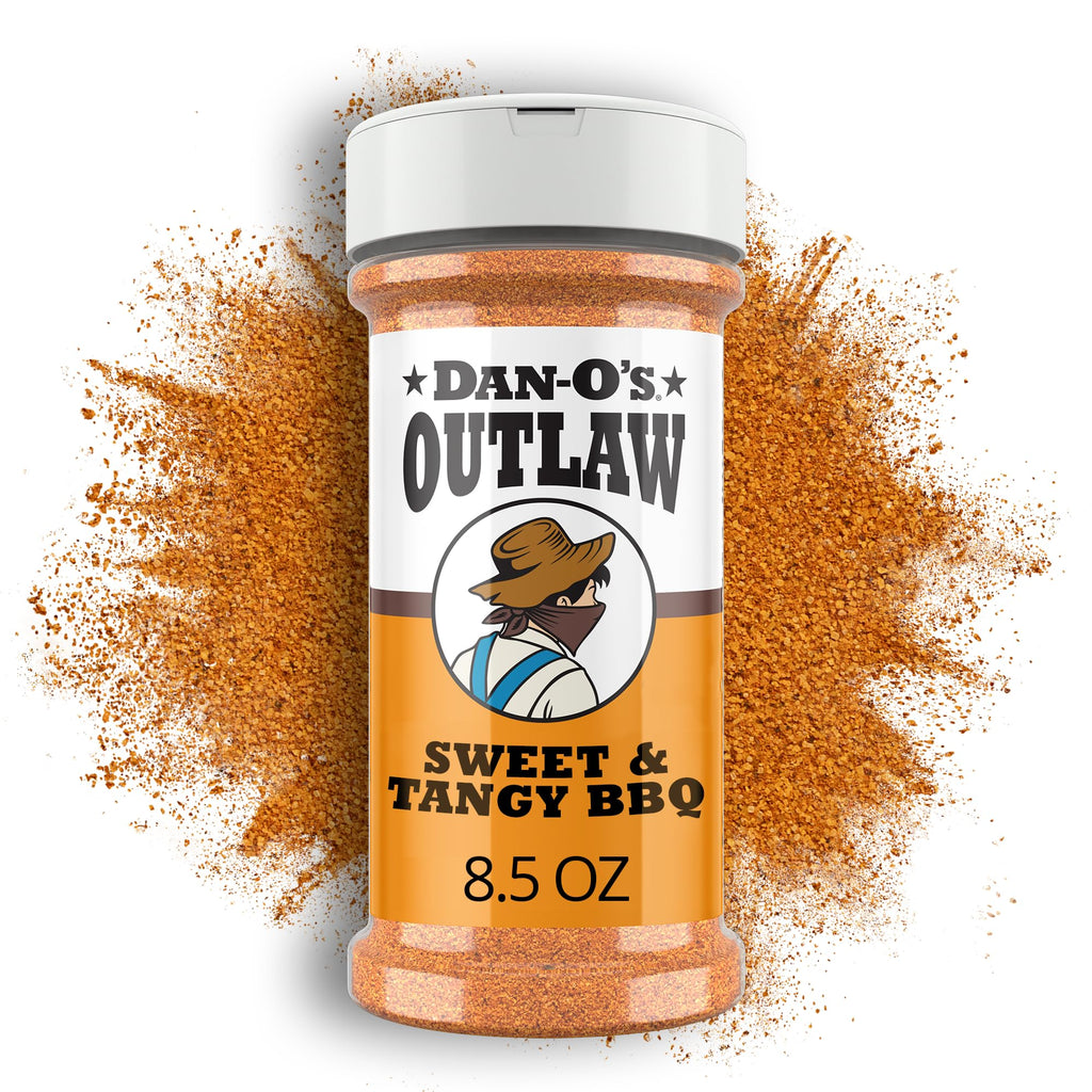 Dan-O’s Outlaw Butter Dust Seasoning – 6.9 oz – Buttery All Purpose Seasoning for Chicken, Vegetables & Popcorn – Sugar Free, Zero Calorie Dry Spice Blend