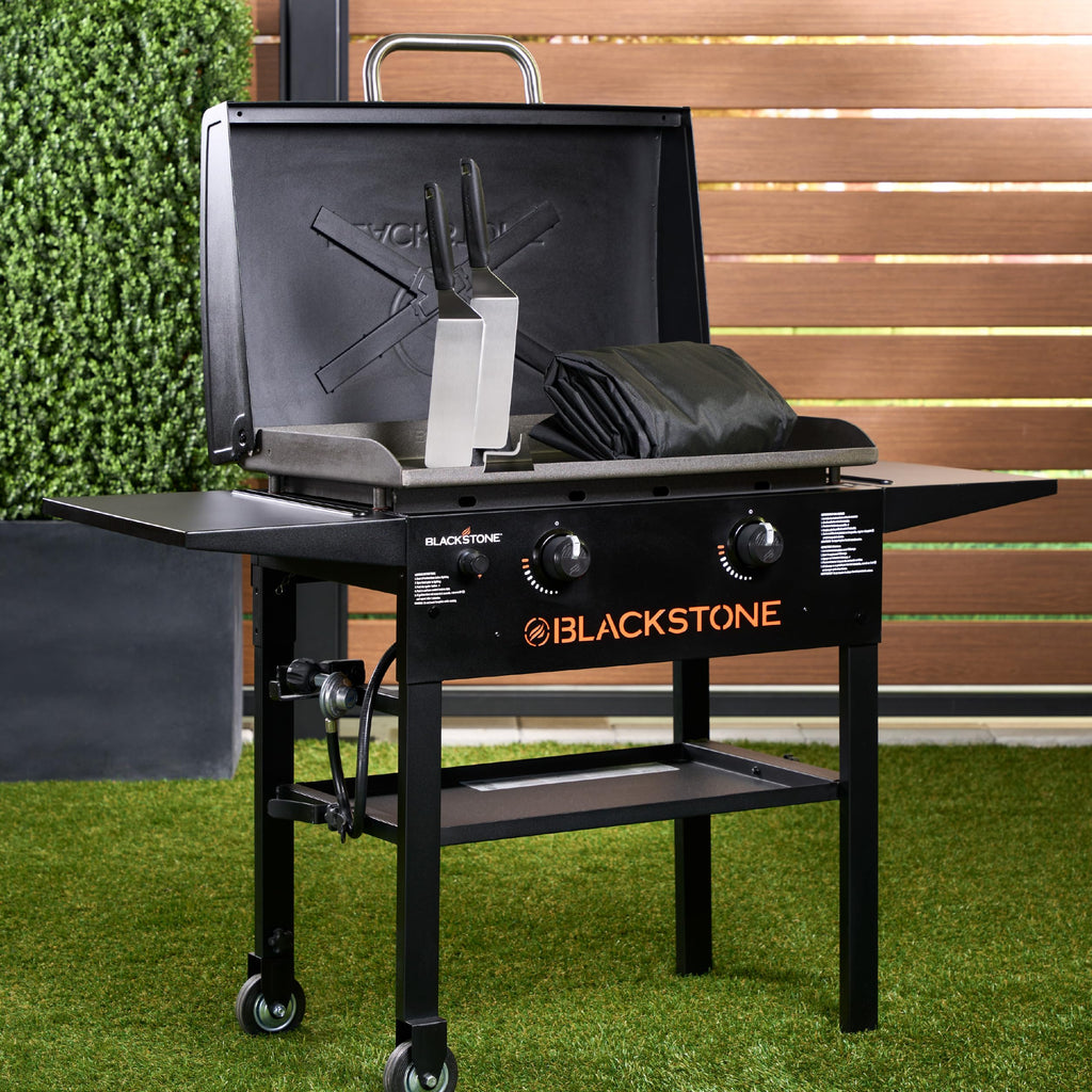 Blackstone® 1883 Original 28" Omnivore Griddle with Hood, Black